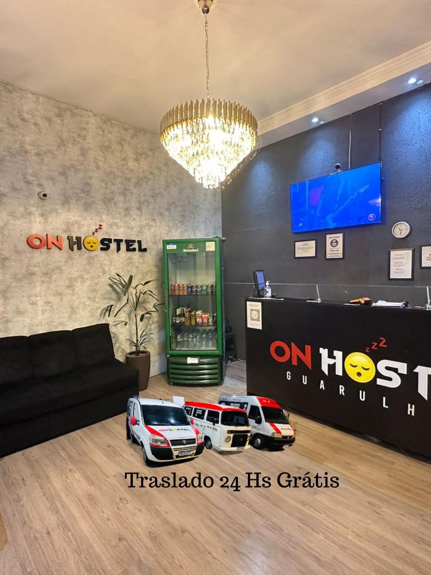 On Hostel II Gru Aeroporto Translado 24 Hs Гуарульос Екстериор снимка